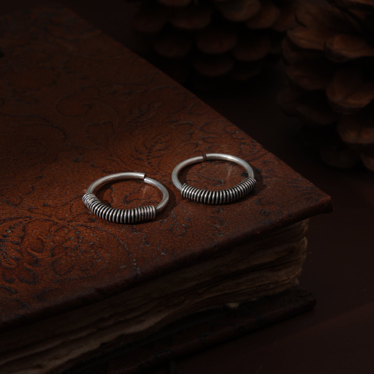 Sterling Silver Fine Spring Band Toe Ring