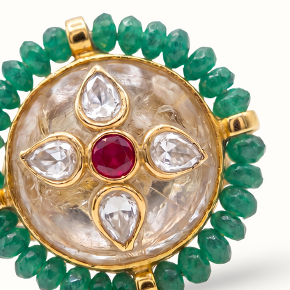Gilded Girl — Gold Plated Finish Ring in 925 Silver